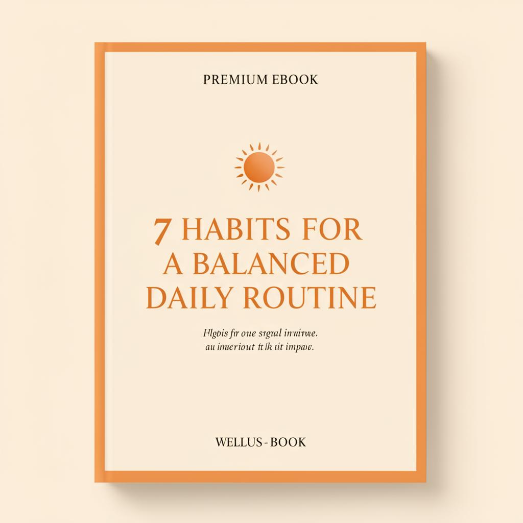 7 Habits for a Balanced Daily Routine bonus ebook cover