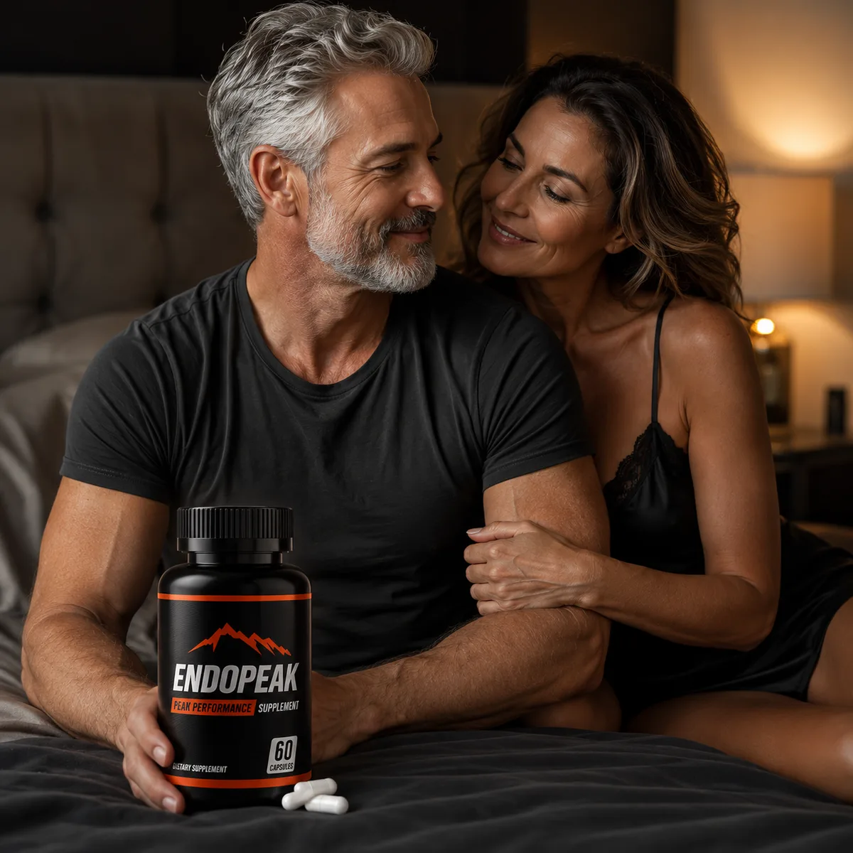 Happy couple enjoying daily wellness