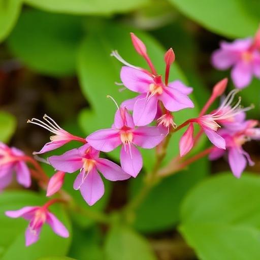 Epimedium flowers